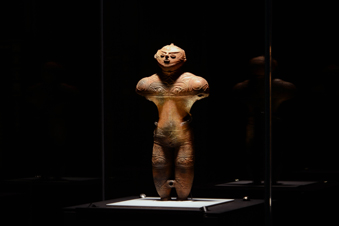 Kakku displayed at the Hakodate Jomon Culture Center